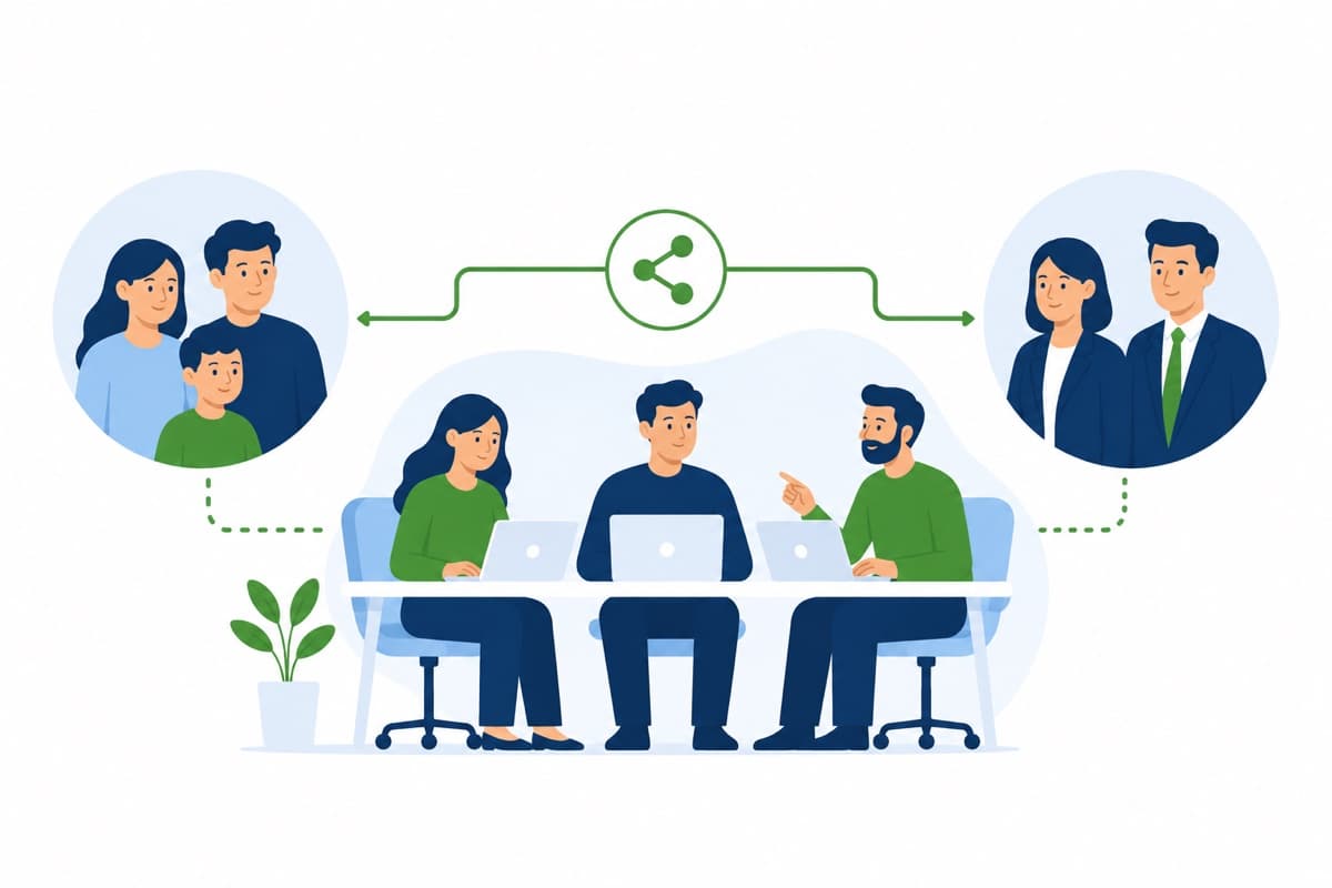 Our team connecting consumers with licensed agents